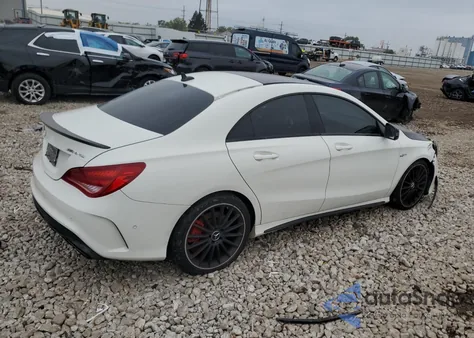 2014 Mercedes-Benz Cla 45 Amg z USA, uszkodzony, nr VIN WDDSJ5CB4EN102269